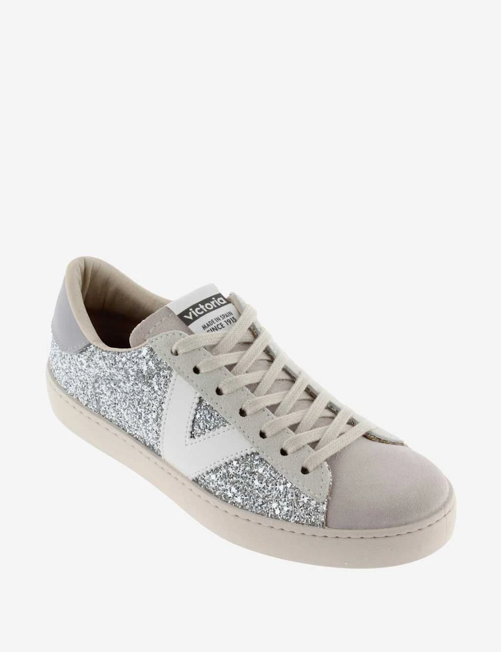 VICTORIA Berlin Glitter Leather Trainers 10 VICTORIA Berlin Glitter Leather Trainers - Image 10