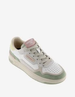 VICTORIA C80 Leather Lace Up Perforated Trainers -Cyberjammies Store leather lace up perforated trainers 2