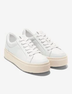 Cole Haan Leather Lace Up Platform Trainers -Cyberjammies Store leather lace up platform trainers 11