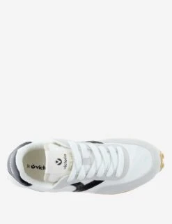 VICTORIA Astro Nylon Leather Trainers -Cyberjammies Store leather lace up trainers 13