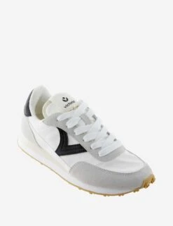 VICTORIA Astro Nylon Leather Trainers -Cyberjammies Store leather lace up trainers 14