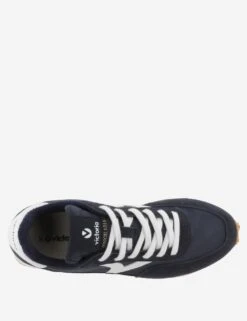 VICTORIA Astro Nylon Leather Trainers -Cyberjammies Store leather lace up trainers 18