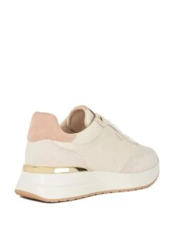 Dune London Leather Metallic Trainers -Cyberjammies Store leather metallic trainers 11