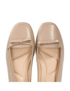 Dune London Leather Patent Bow Loafers -Cyberjammies Store leather patent bow loafers 10