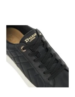 Dune London Leather Quilted Lace Up Trainers -Cyberjammies Store leather quilted lace up trainers 5