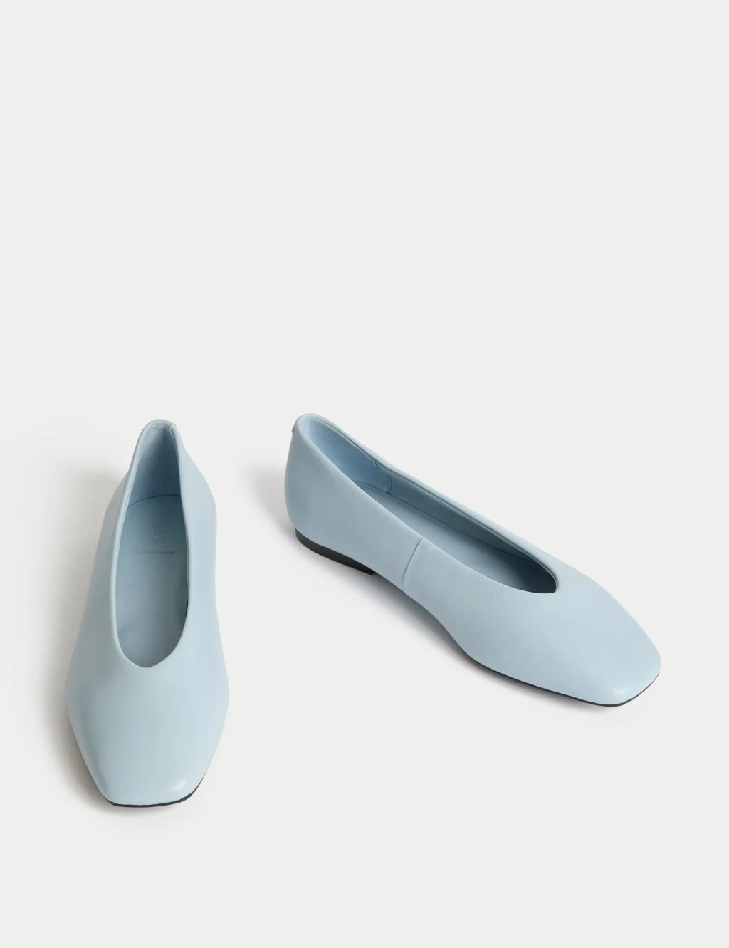 Leather Slip On Flat Ballet Pumps 12 Leather Slip On Flat Ballet Pumps - Image 12