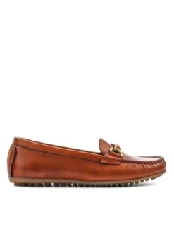 Jones Bootmaker Leather Slip On Flat Loafers -Cyberjammies Store leather slip on flat loafers 11