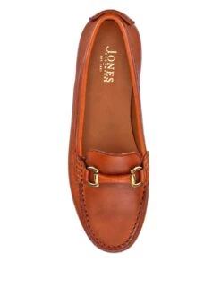Jones Bootmaker Leather Slip On Flat Loafers -Cyberjammies Store leather slip on flat loafers 8