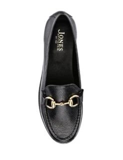 Jones Bootmaker Leather Slip On Flatform Loafers -Cyberjammies Store leather slip on flatform loafers 8