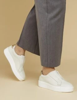 Jones Bootmaker Leather Slip On Platform Trainers -Cyberjammies Store leather slip on platform trainers 13