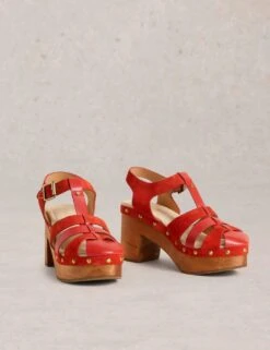 WHITE STUFF Leather Strappy Platform Sandals -Cyberjammies Store leather strappy platform sandals 4