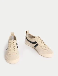 Leather Stripe Trainers -Cyberjammies Store leather stripe trainers 3