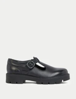 Kickers Leather T-Bar Chunky Shoes 18 Kickers Leather T-Bar Chunky Shoes -Cyberjammies Store leather t bar chunky shoes 6