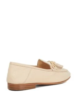 Dune London Leather Tassel Slip On Flat Loafers -Cyberjammies Store leather tassel slip on flat loafers 13