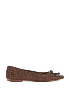 Dune London Leather Woven Ballet Pumps 30 Dune London Leather Woven Ballet Pumps -Cyberjammies Store leather woven ballet pumps 10