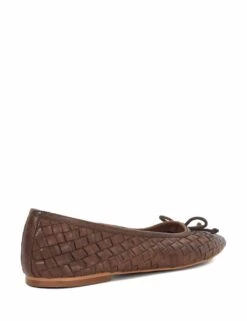 Dune London Leather Woven Ballet Pumps 32 Dune London Leather Woven Ballet Pumps -Cyberjammies Store leather woven ballet pumps 12