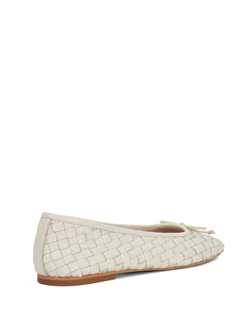 Dune London Leather Woven Ballet Pumps 10 Dune London Leather Woven Ballet Pumps - Image 10