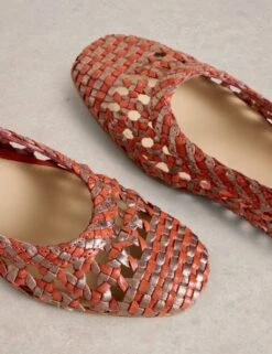 WHITE STUFF Leather Woven Flat Mary Jane Ballet Pumps 14 WHITE STUFF Leather Woven Flat Mary Jane Ballet Pumps -Cyberjammies Store leather woven flat mary jane ballet pumps 6