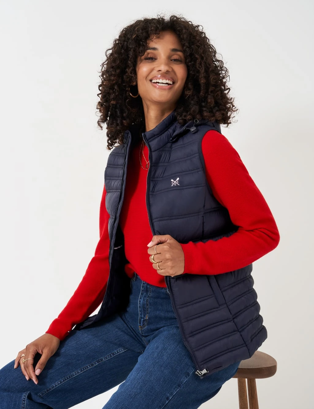 Lightweight Padded Hooded Gilet 8 Lightweight Padded Hooded Gilet - Image 8