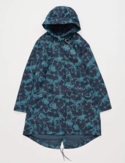 Linen Rich Floral Hooded Raincoat -Cyberjammies Store linen rich floral hooded raincoat 4