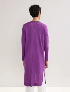 Linen Rich Longline Cardigan 38 Linen Rich Longline Cardigan -Cyberjammies Store linen rich longline cardigan 18