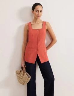 Linen Rich Waistcoat -Cyberjammies Store linen rich waistcoat 11