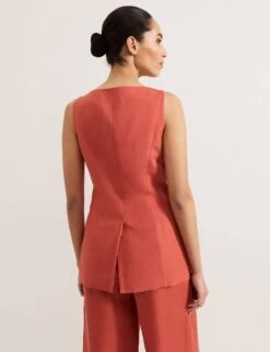 Linen Rich Waistcoat -Cyberjammies Store linen rich waistcoat 8