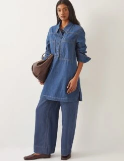 MONSOON High Waisted Slouchy Jeans -Cyberjammies Store lyocell rich high waisted slouchy jeans 3