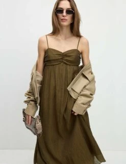 Lyocell Rich Textured Midaxi Cami Dress -Cyberjammies Store lyocell rich textured midaxi cami dress 8