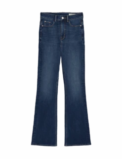 Magic Shaping High Waisted Slim Flare Jeans -Cyberjammies Store magic shaping high waisted slim flare jeans 1