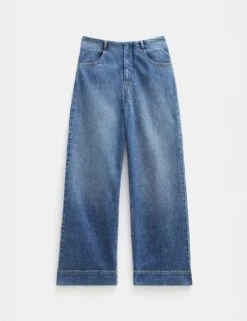 Marla High Waisted Straight Leg Cropped Jeans -Cyberjammies Store maria high waisted straight leg cropped jeans 5