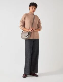 Merino Wool Blend Ribbed Sweatshirt -Cyberjammies Store merino wool blend ribbed sweatshirt 6