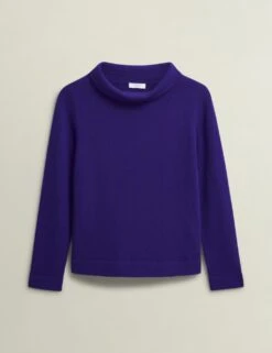 Merino Wool Rich Textured Roll Neck Jumper -Cyberjammies Store merino wool rich textured roll neck jumper 6