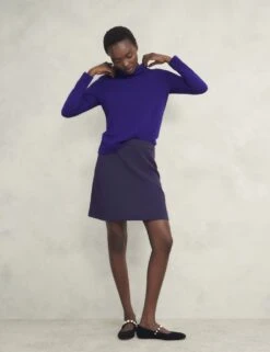 Merino Wool Rich Textured Roll Neck Jumper -Cyberjammies Store merino wool rich textured roll neck jumper 7