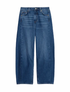 Mid Rise Barrel Jeans -Cyberjammies Store mid rise barrel jeans