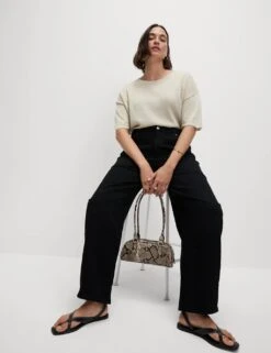 Mid Rise Relaxed Horseshoe Jeans 36 Mid Rise Relaxed Horseshoe Jeans -Cyberjammies Store mid rise relaxed horseshoe jeans 15