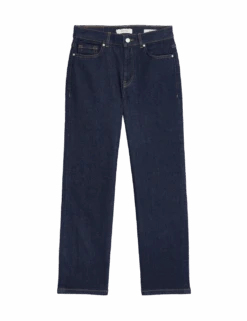 Mid Rise Straight Leg Ankle Grazer Jeans -Cyberjammies Store mid rise straight leg ankle grazer jeans 2