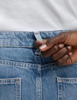 Mid Rise Wide Leg Jeans With Lyocell -Cyberjammies Store mid rise wide leg jeans with lyocell 14