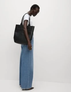 Mid Rise Wide Leg Jeans With Lyocell -Cyberjammies Store mid rise wide leg jeans with lyocell 15