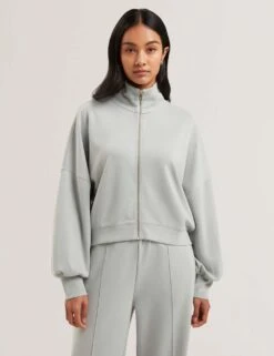 Ted Baker Modal Blend Textured Zip Up Sweatshirt 15 Ted Baker Modal Blend Textured Zip Up Sweatshirt -Cyberjammies Store modal blend textured zip up sweatshirt 7