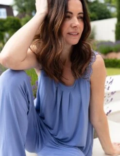 Cyberjammies Modal Rich Lace Trim Pyjama Set -Cyberjammies Store modal rich lace trim pyjama set 5