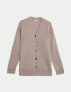 Jaeger Mohair Blend V-Neck Button Through Cardigan 34 Jaeger Mohair Blend V-Neck Button Through Cardigan -Cyberjammies Store mohair blend v neck button through cardigan 14