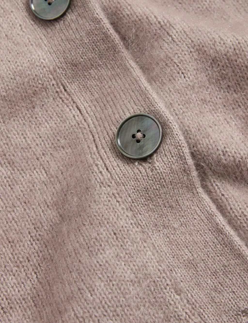 Jaeger Mohair Blend V-Neck Button Through Cardigan 9 Jaeger Mohair Blend V-Neck Button Through Cardigan - Image 9