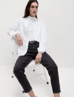 The Mom Jeans -Cyberjammies Store mom high waisted ankle grazer jeans 6