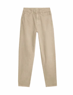 Mom High Waisted Colour Ankle Grazer Jeans -Cyberjammies Store mom high waisted colour ankle grazer jeans 1