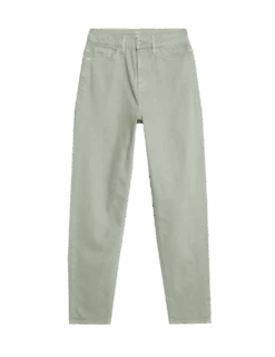 Mom High Waisted Colour Ankle Grazer Jeans -Cyberjammies Store mom high waisted colour ankle grazer jeans