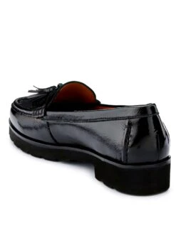 Jones Bootmaker Patent Leather Tassel Loafers -Cyberjammies Store patent leather tassel loafers 8