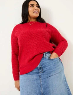 Patterned Textured Crew Neck Jumper -Cyberjammies Store patterned textured crew neck jumper 10