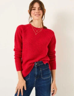 Patterned Textured Crew Neck Jumper -Cyberjammies Store patterned textured crew neck jumper 15