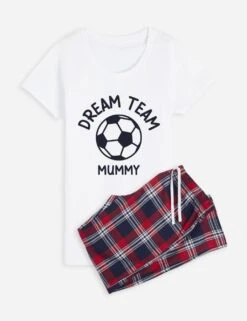 Personalised Women's Football Pyjamas -Cyberjammies Store personalised women s football pyjamas 5